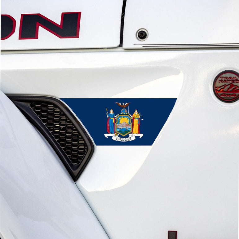 Fender Vent Decal Set | State Flag - fits Wrangler JL & Gladiator JT