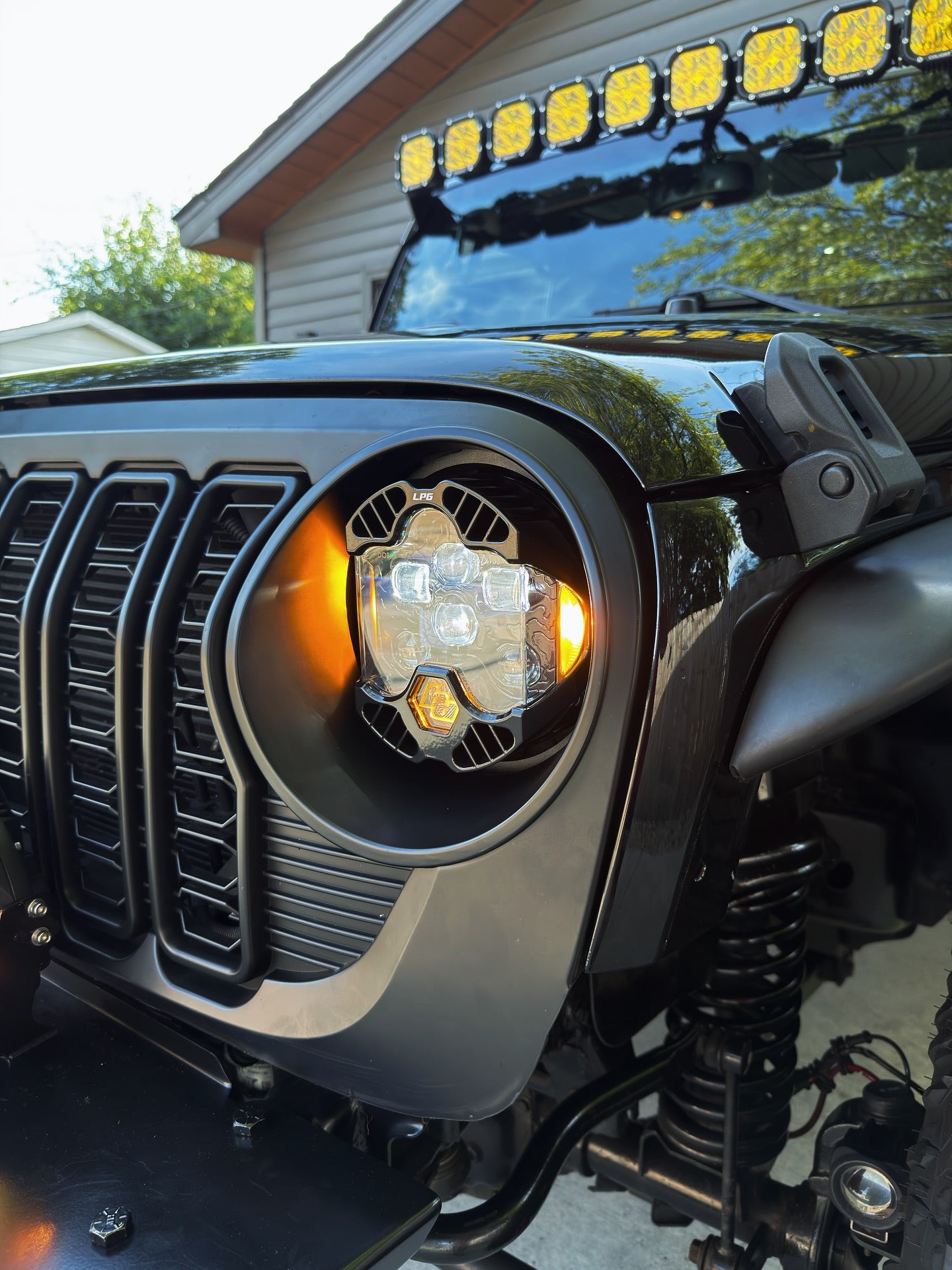 [Baja Designs] DOT LP6 LED Headlight Kit - Jeep 2018-2025 Wrangler JL; Gladiator JT