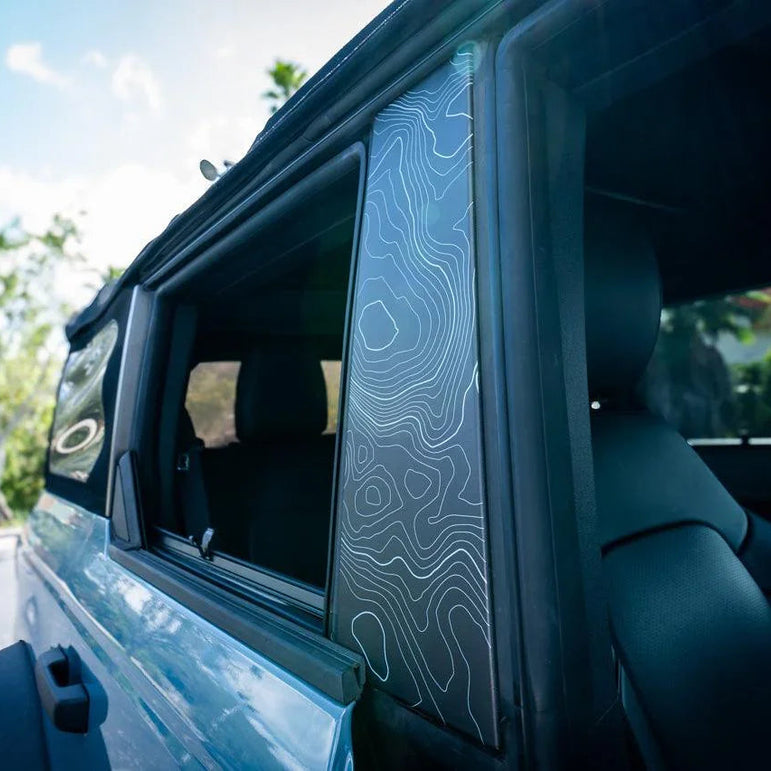 Topo B Pillar Protection Kit - 2021+ Bronco