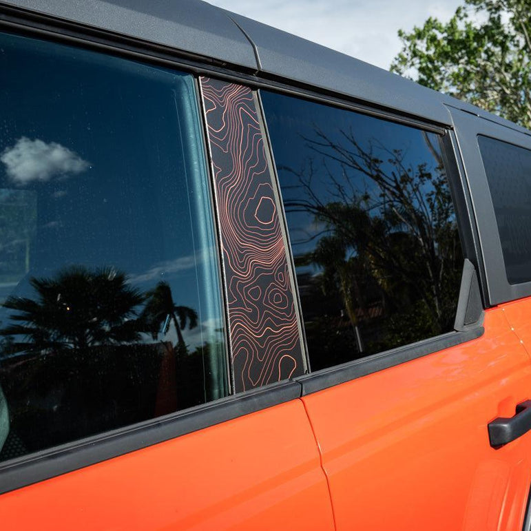 Topo B Pillar Protection Kit - 2021+ Bronco