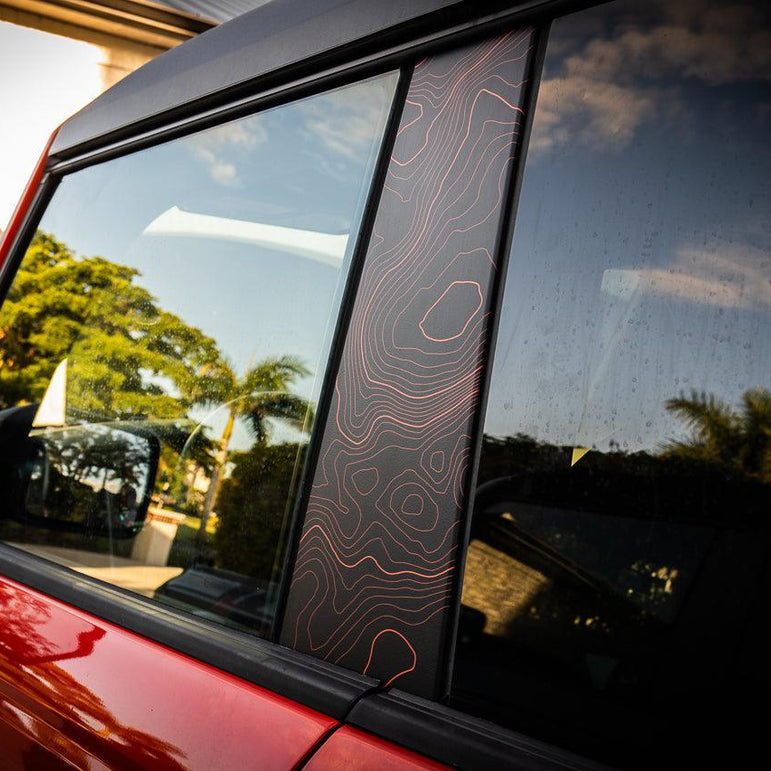 Topo B Pillar Protection Kit - 2021+ Bronco