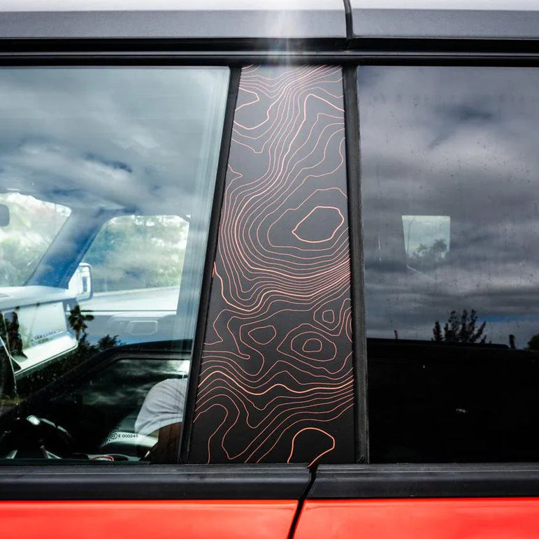 Topo B Pillar Protection Kit - 2021+ Bronco