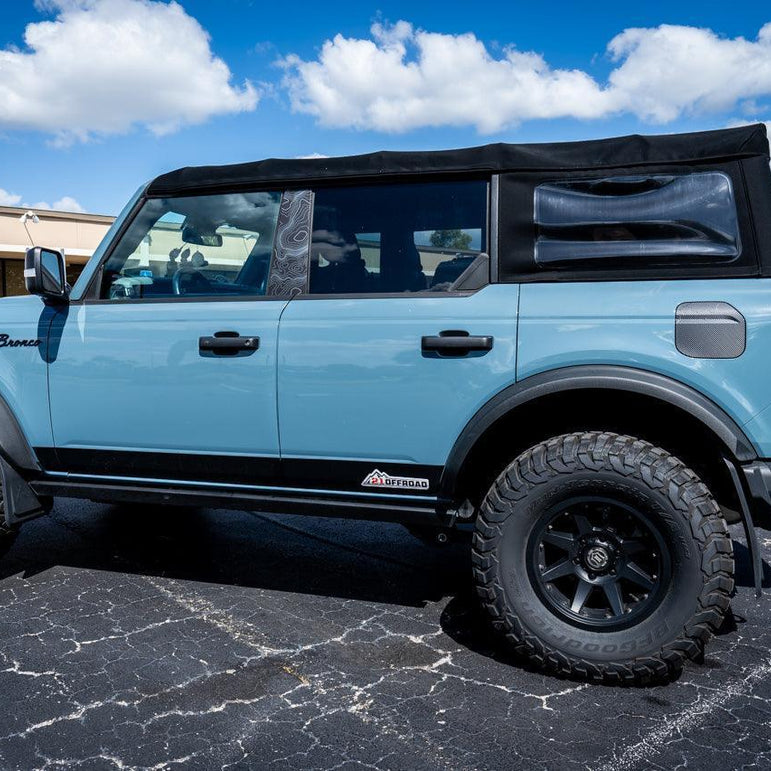 Topo B Pillar Protection Kit - 2021+ Bronco