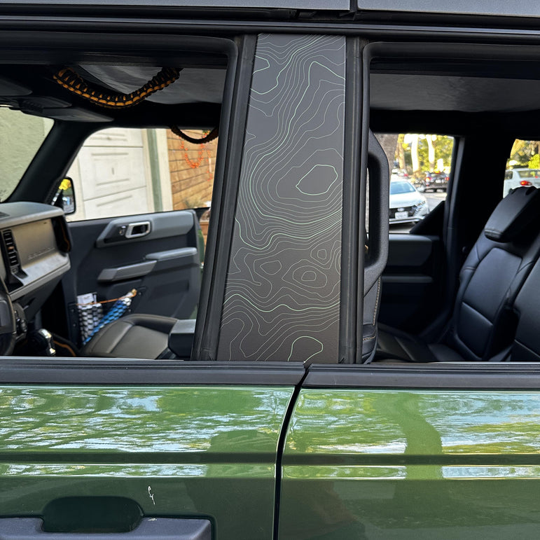 Topo B Pillar Protection Kit - 2021+ Bronco